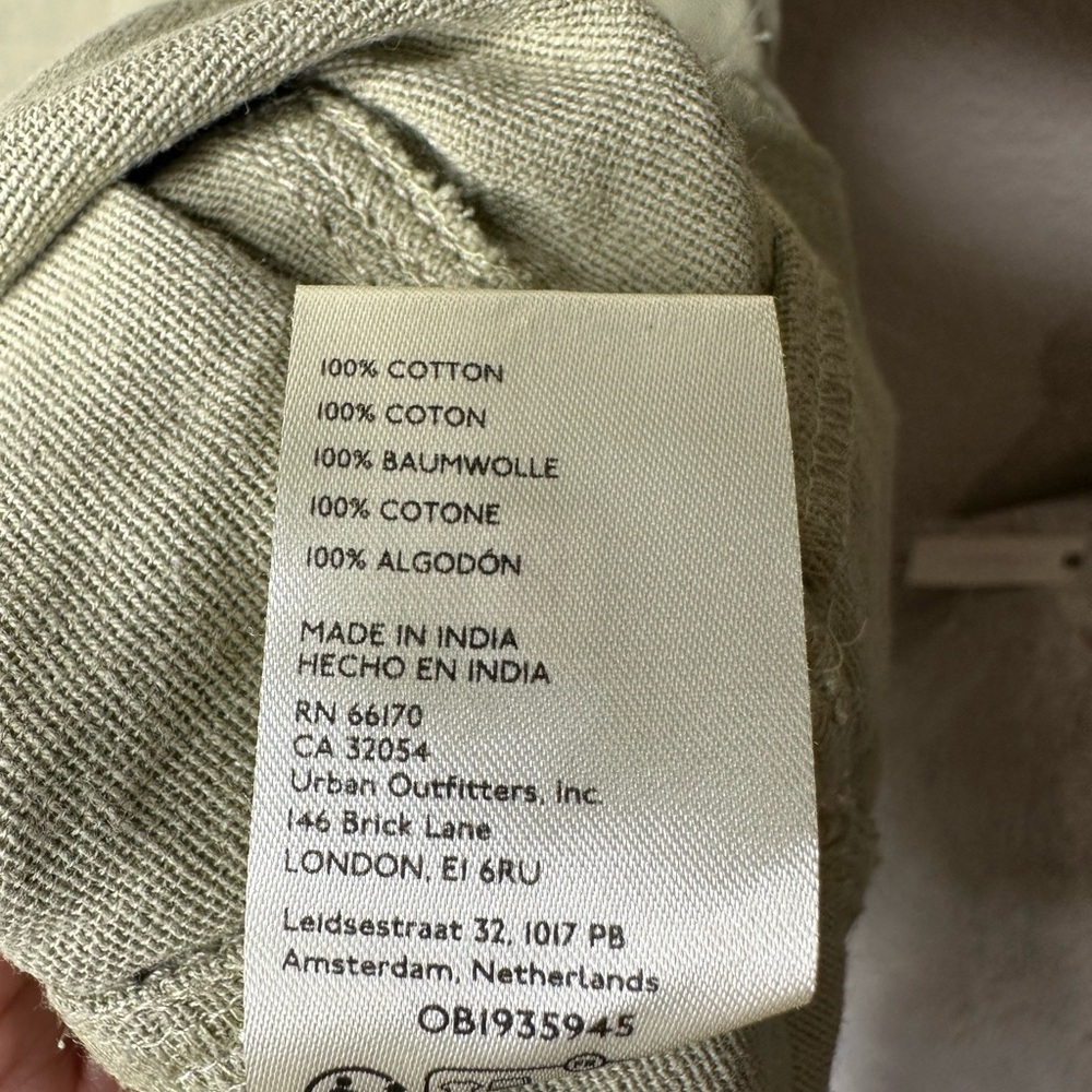 Free People Sage Green Short Sleeve Tee - Picture 8 of 9